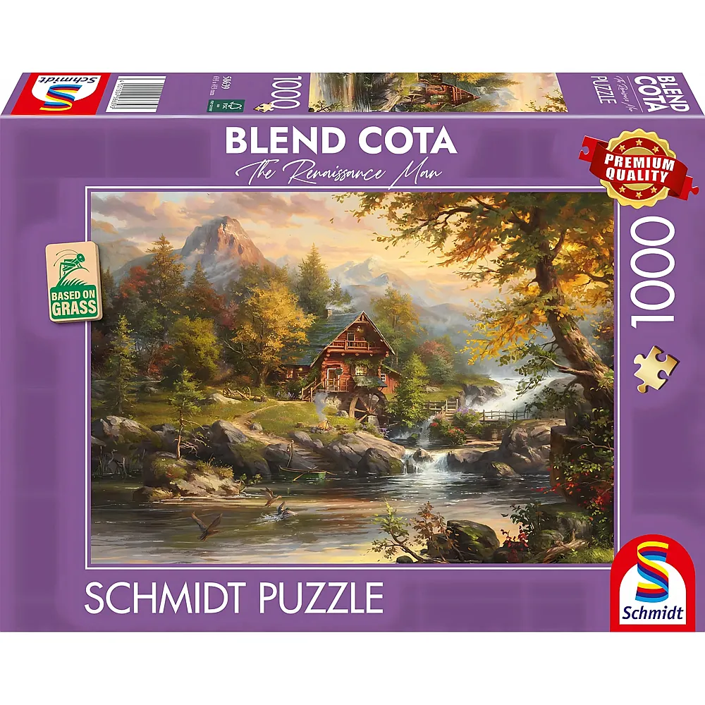 Schmidt Puzzle Blend Cota Das Sommerhaus - 1000 Teile