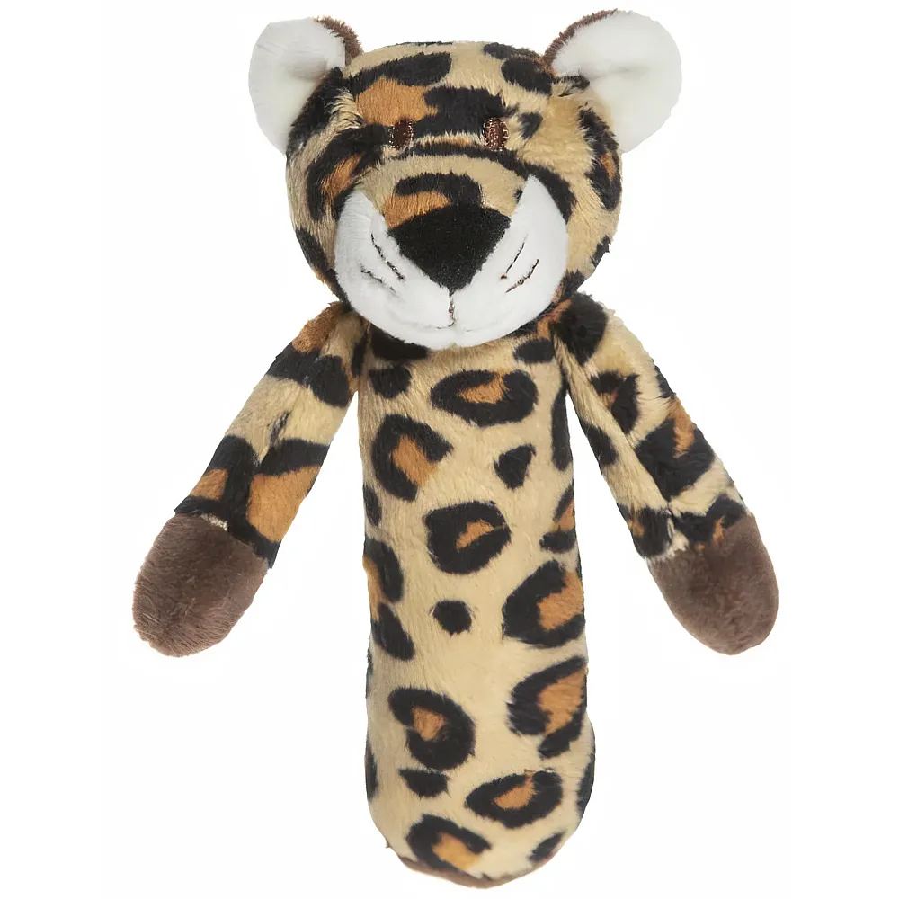 Teddykompaniet Diinglisar Rassel Leopard - 15 cm | Rasseln