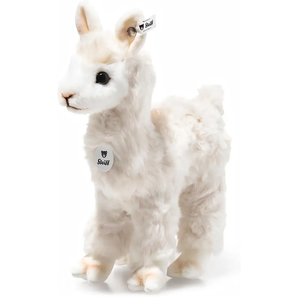 Steiff Cosy Alpaka Weiss - 18 cm - Bauernhoftiere Pl�sch
