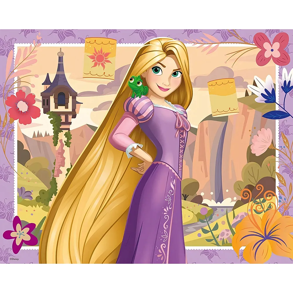 meinspielzeug - Ravensburger Puzzle Prinzessin Rapunzel - 48 Teile Disney Princess | Puzzle 10-104 Teile