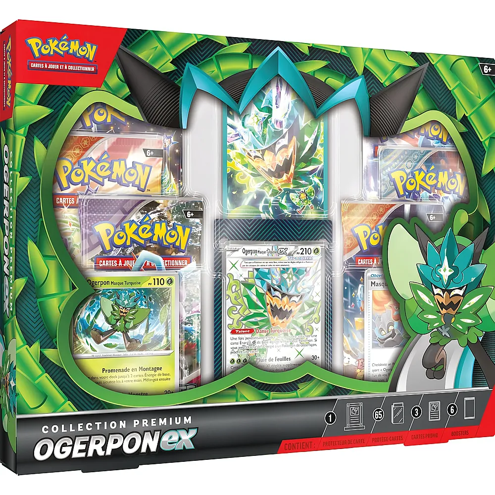 Pok�mon TCG Pok�mon Collection Premium Ogerpon-ex - Franz�sisch