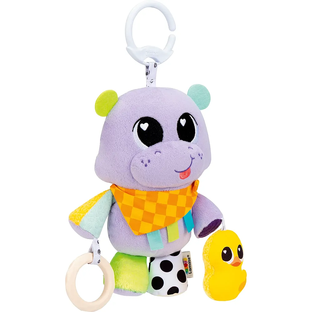 Tomy Clip & Go Hayley das Nilpferd Greifling, Pl�sch, verschiedene