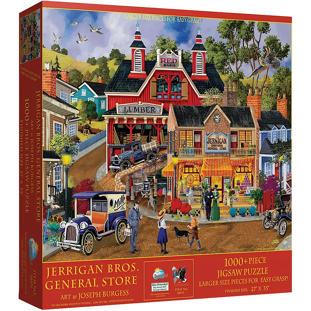 SunsOut Puzzle Joseph Burgess Jerrigan Bros General Store - 1000 Teile