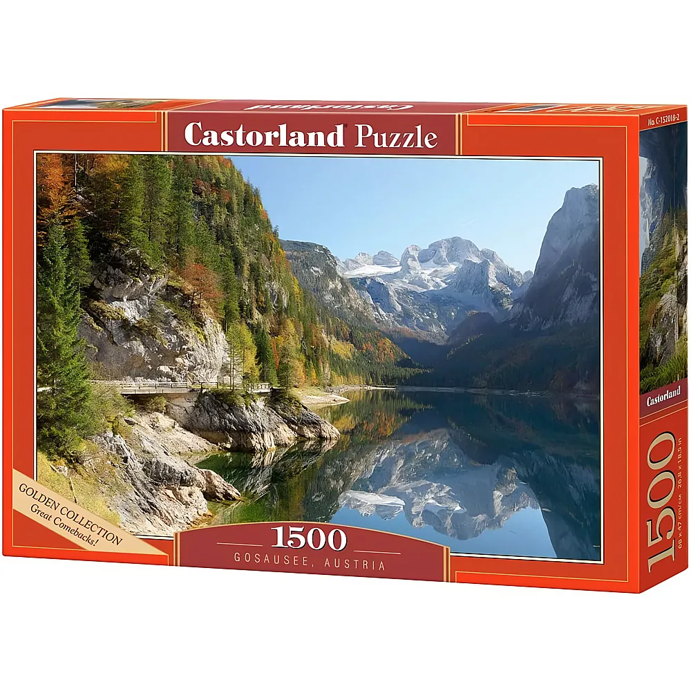Castorland Puzzle Gosausee, �sterreich - 1500 Teile