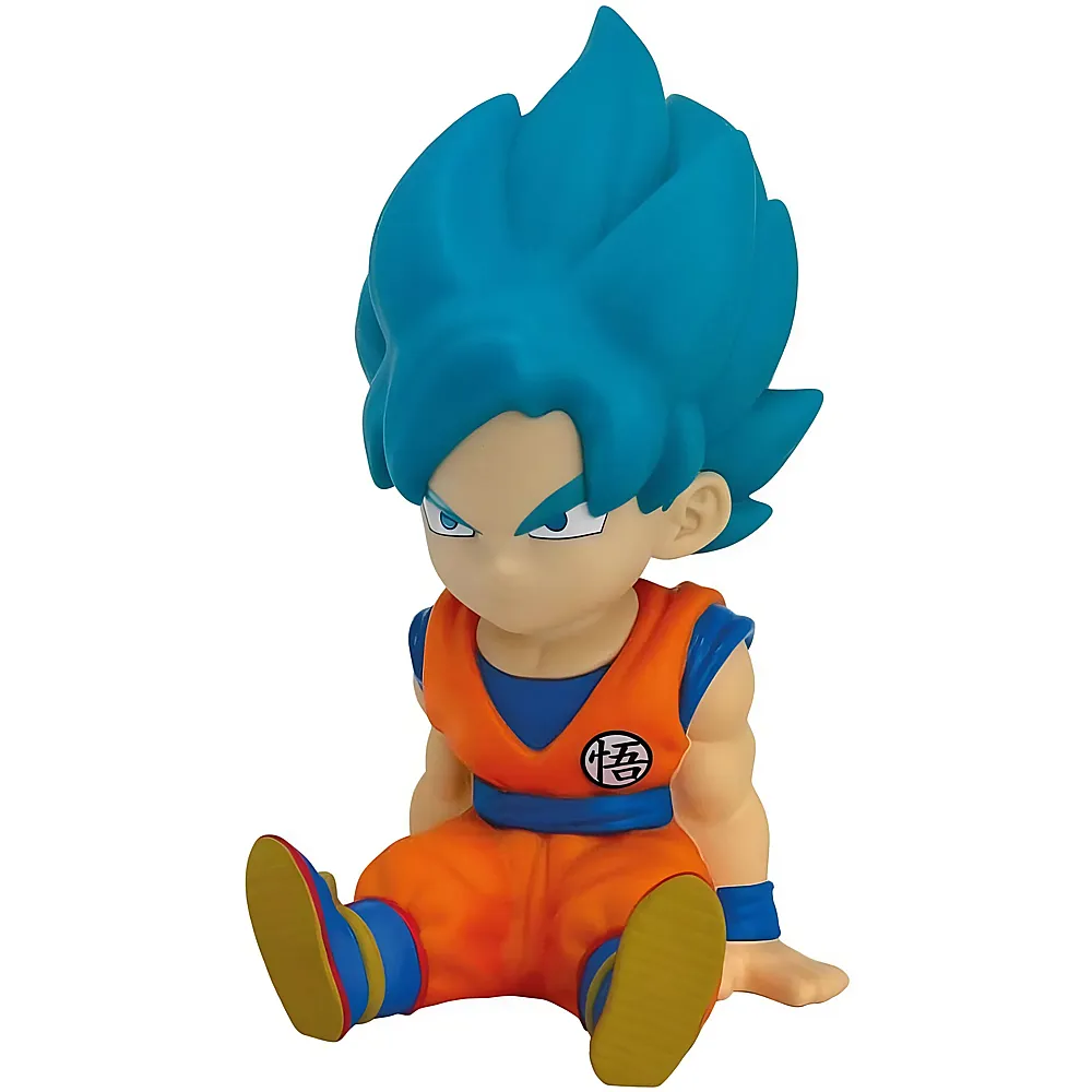 Plastoy Dragonball Spardose Son Goku Super Saiyan Blue