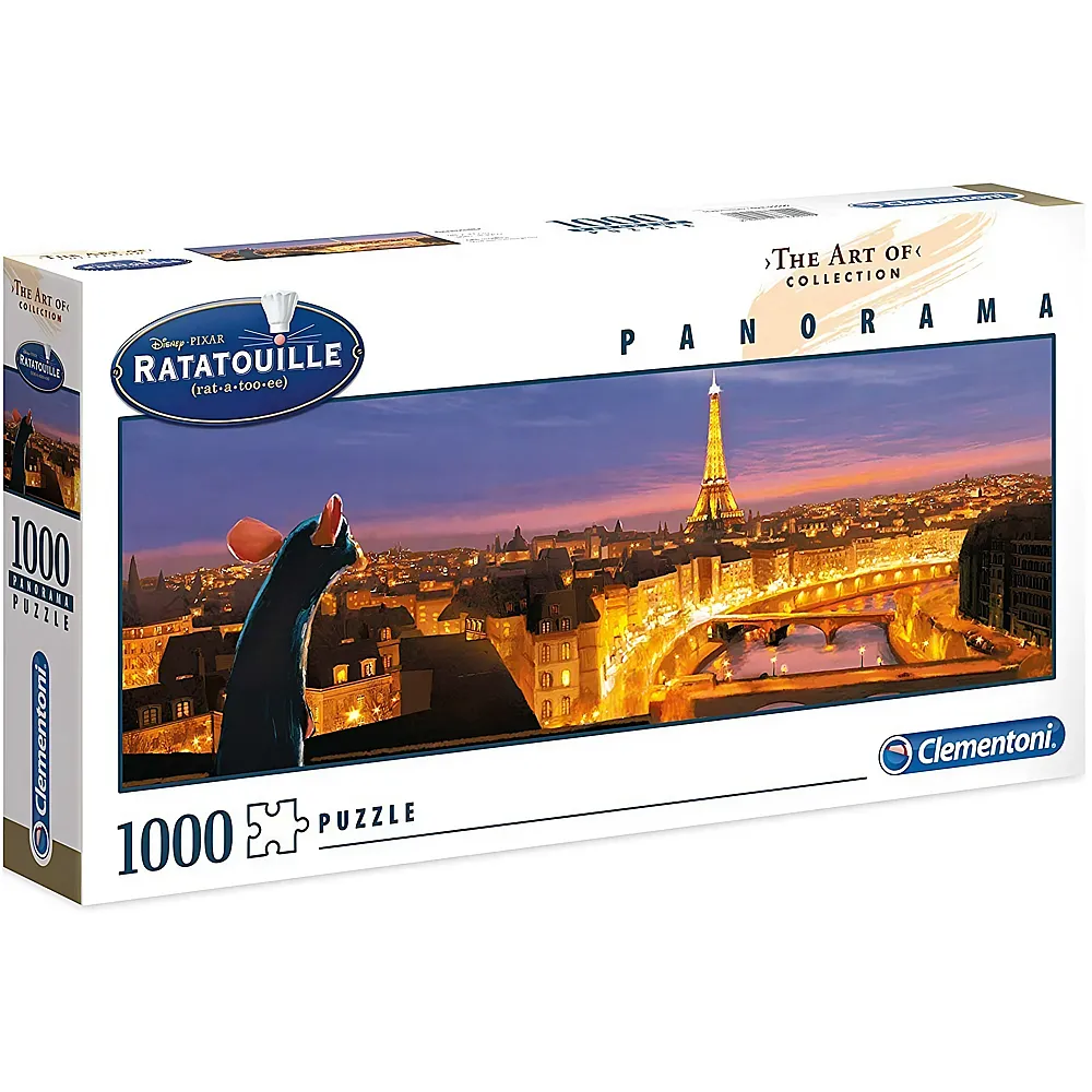 Clementoni Puzzle Panorama Ratatouille - 1000 Teile