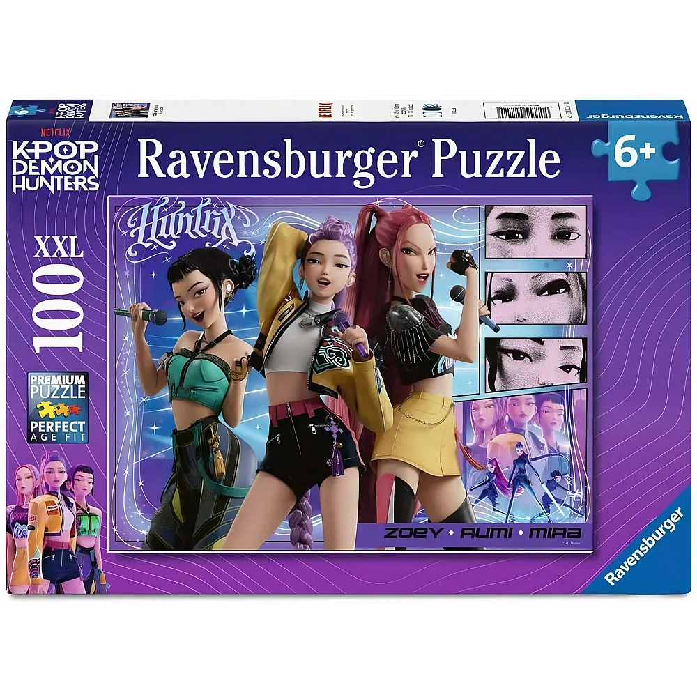Ravensburger Puzzle KPop Demon Hunters - 100 Teile
