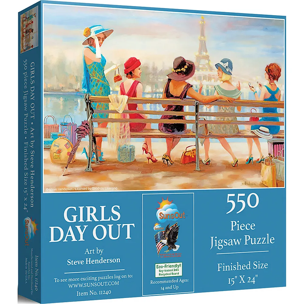 SunsOut Puzzle Steve Henderson M�dels-Ausflug - 550 Teile
