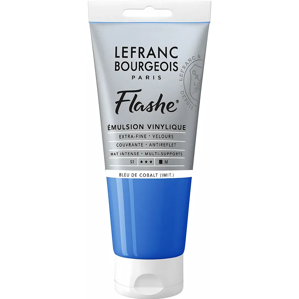 Lefranc Bourgeois Lfb Flashe Acryl 80ml Tube Kobaltblau Farbton - Suche