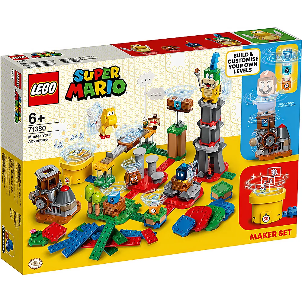 LEGO Super Mario Baumeister-Set fr eigene Abenteuer 71380