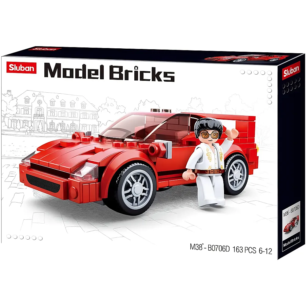Sluban M38-B0706D - Italian Sportscar