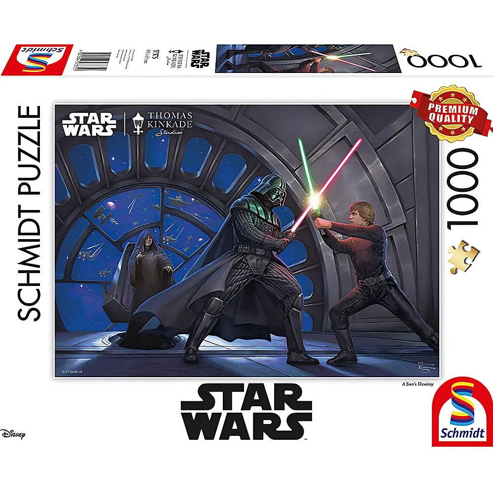 Schmidt Puzzle Star Wars A Son's Destiny 1000Teile