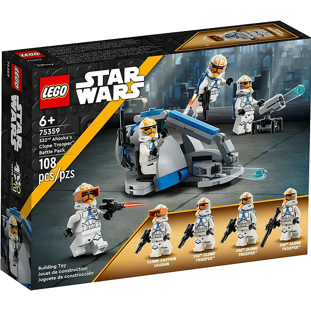 LEGO Star Wars Ahsokas Clone Trooper der 332. Kompanie  Battle Pack 75359