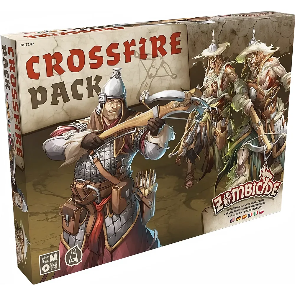 CMON Zombicide White Death Crossfire Pack - English