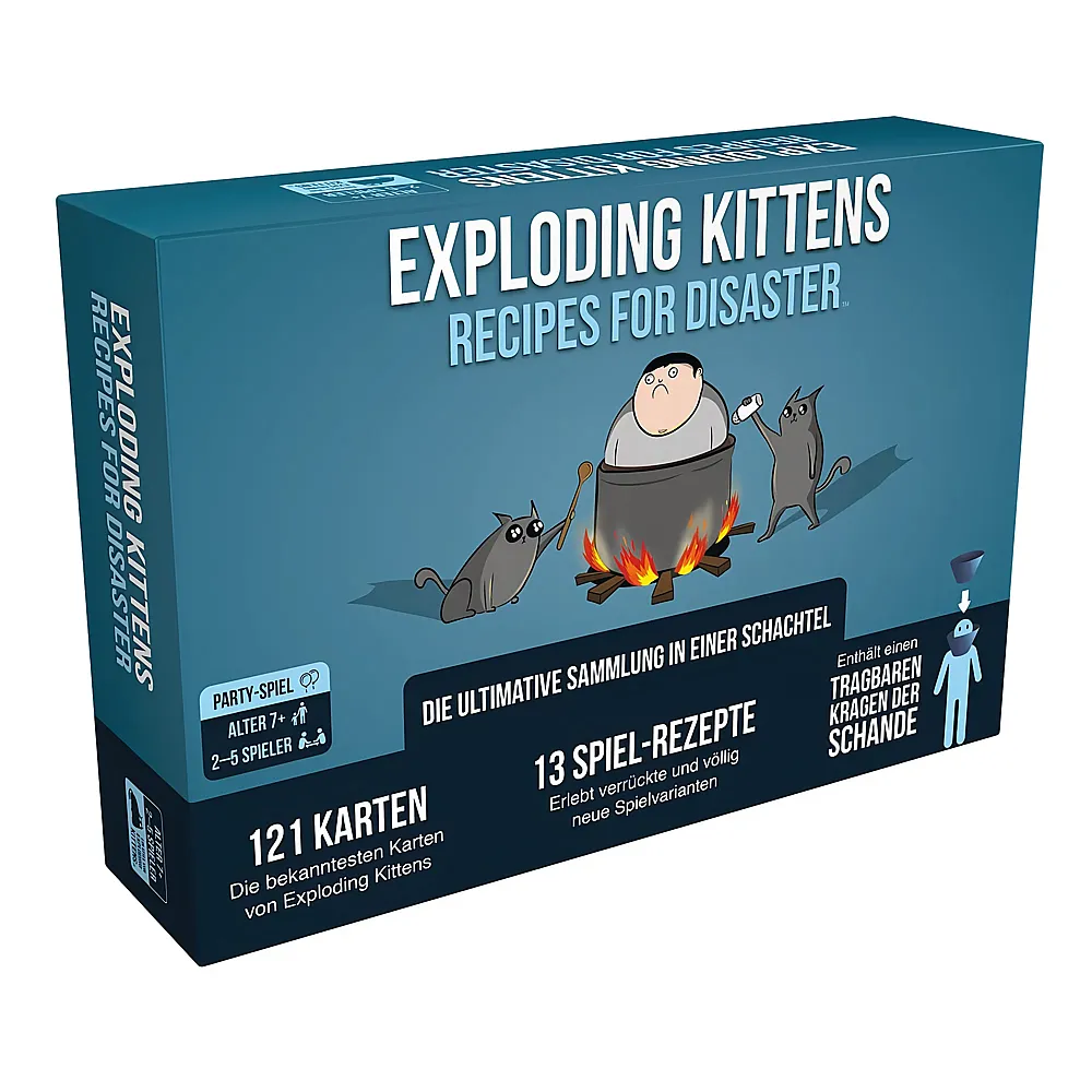 Exploding Kittens Recipes For Disaster - Deutsch