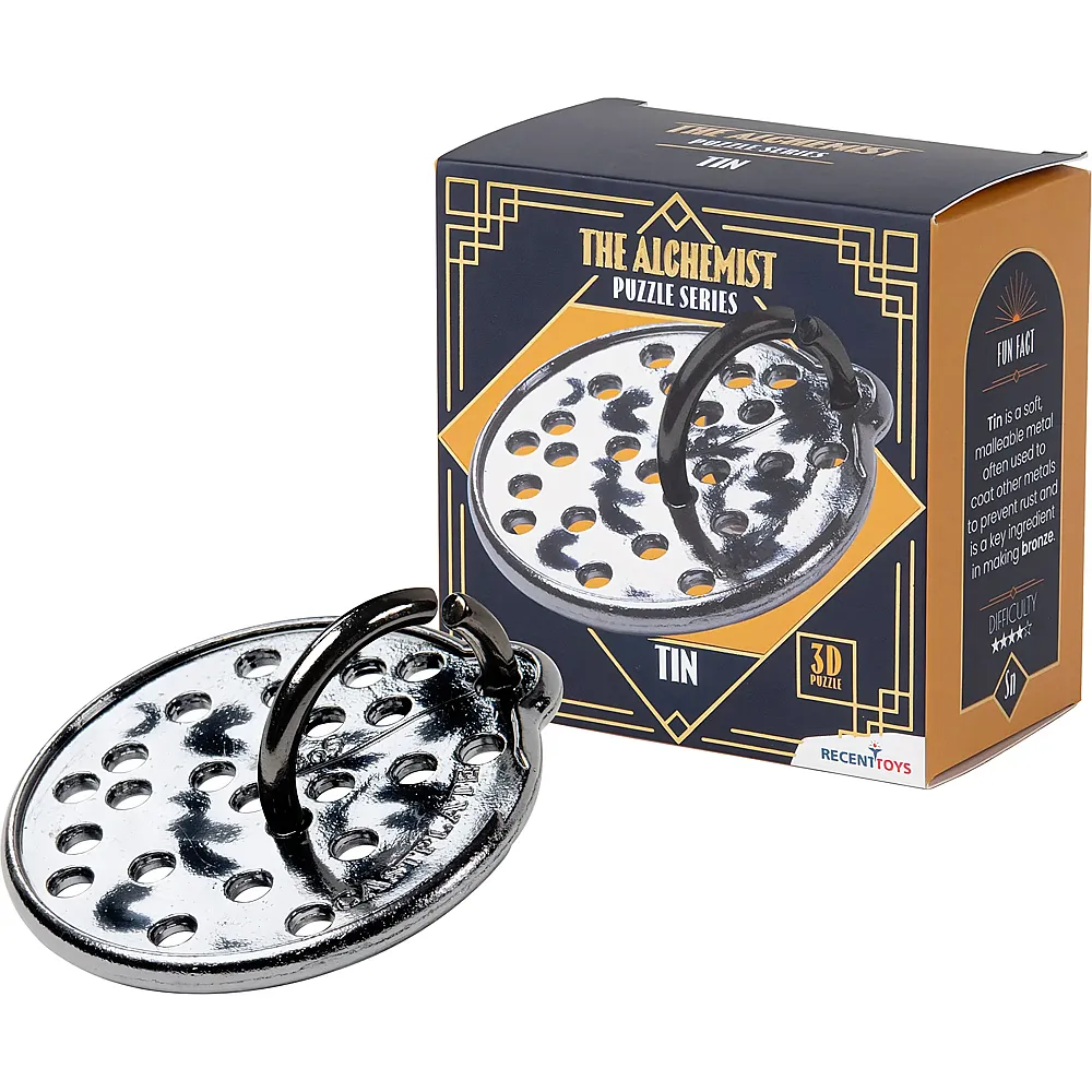 Recent Toys The Alchemist Tin ab 14 Jahren, 1 Spieler, Knobelspiel, Logiktrainer