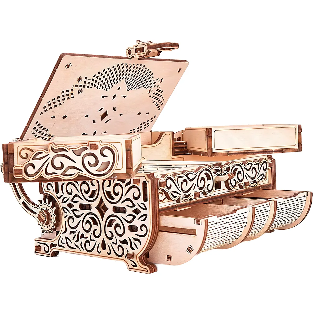 WoodTrick Bausatz Schatzkiste Swarovski - 192 Teile