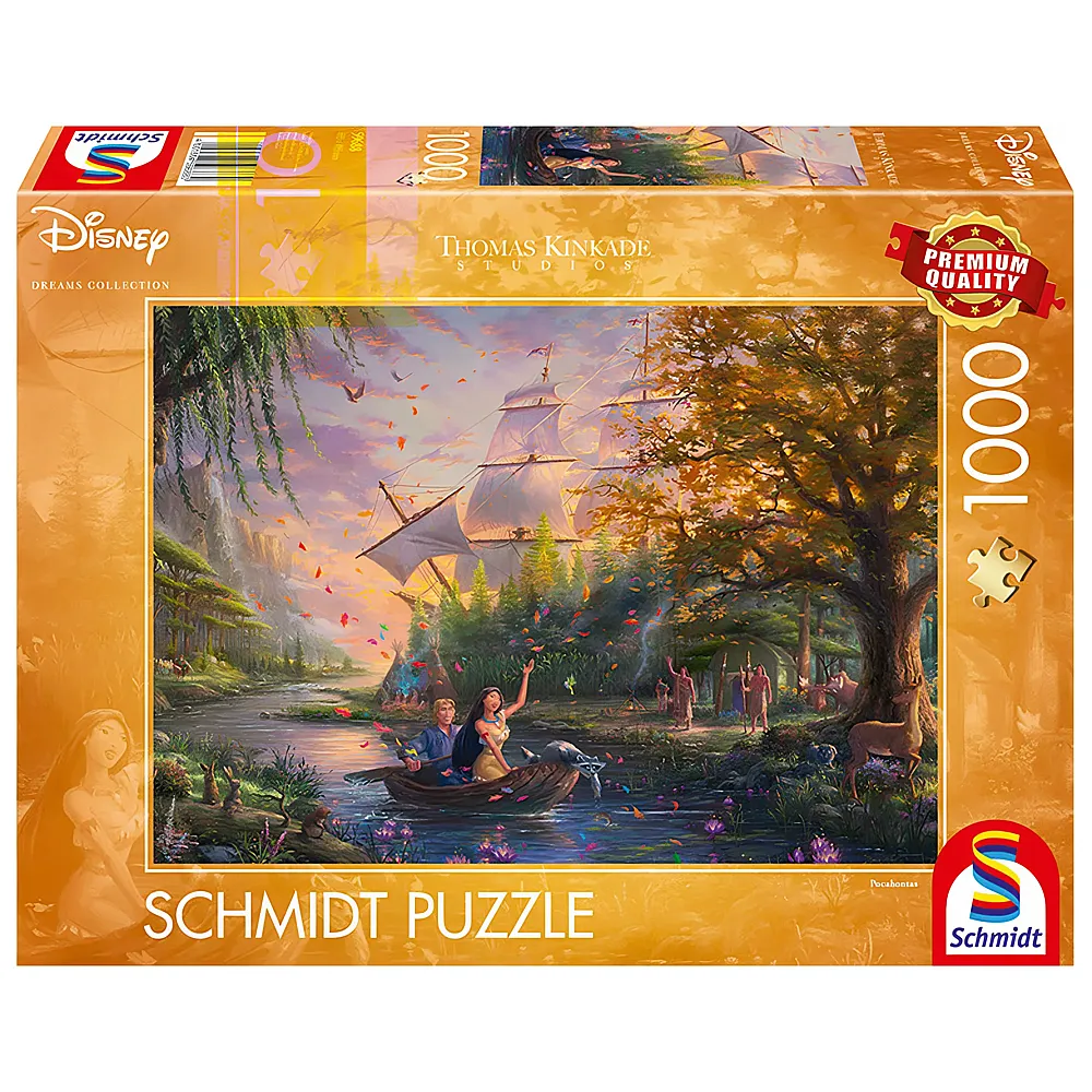 Schmidt Puzzle Disney Princess Pocahontas 1000Teile