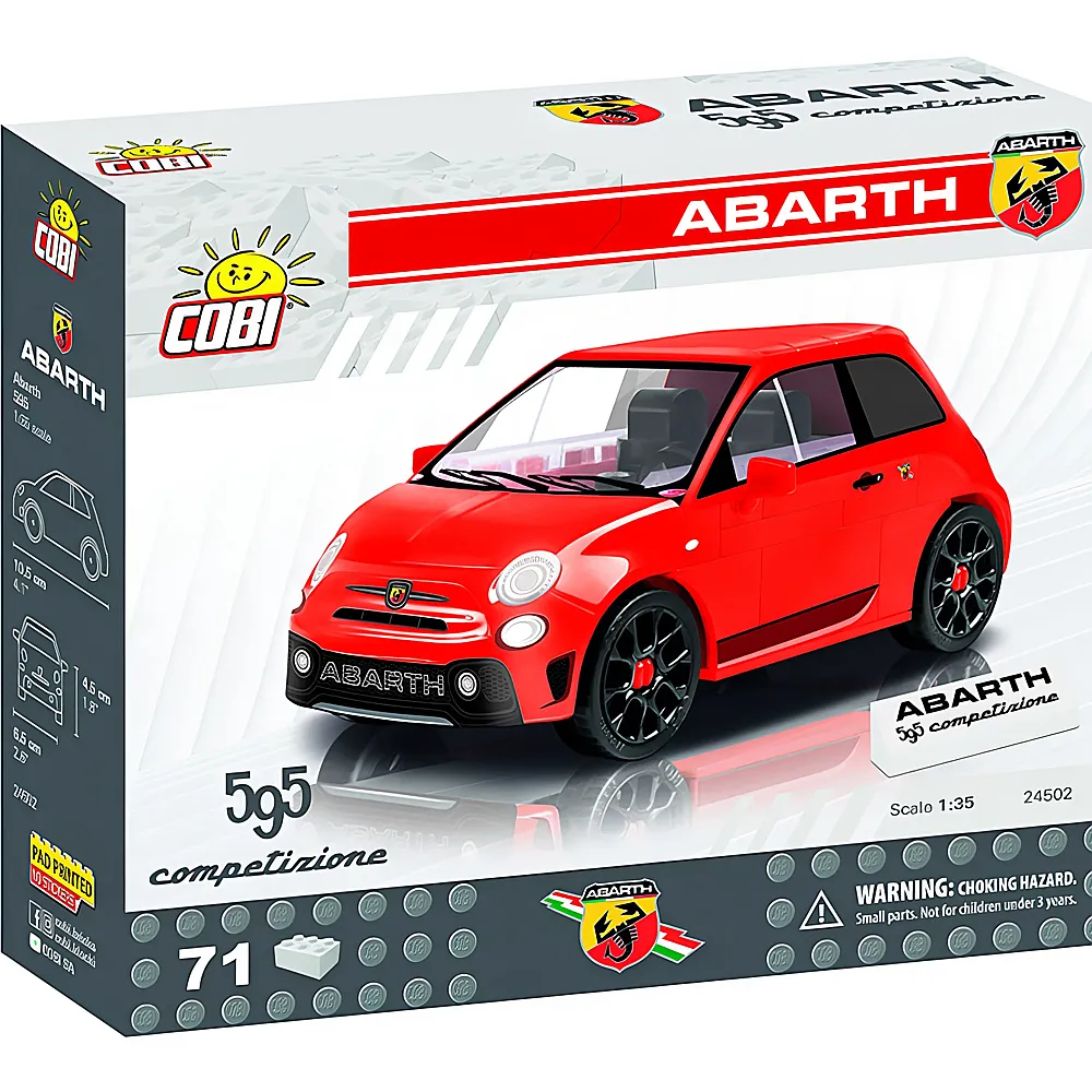 COBI Fiat Abarth 595 competizione 24502
