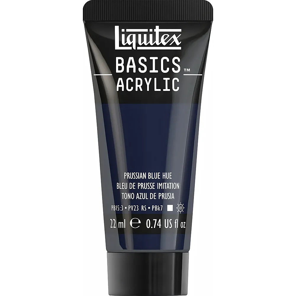 Liquitex Lqx Basics Acrylfarbe 22ml Tube Preussischblau Farbton - Suche