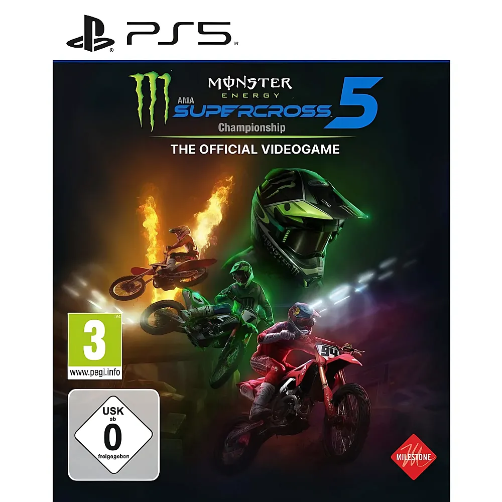 Milestone PS5 Monster Energy Supercross 5