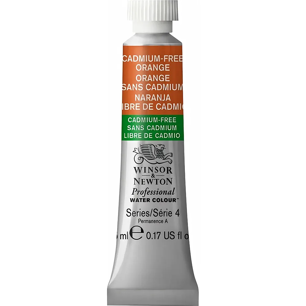 meinspielzeug - Winsor & Newton W&n Prof. Water Colour 5ml Tube Kadmiumfrei Orange