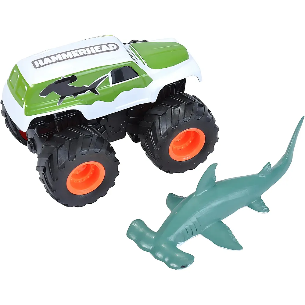 Wild Republic Adventure Mini Truck Hammerhai, f�r Kinder, Abenteuergeschenke, Fantasie-Spielzeug f�r Draussen, Monster-Truck-Auto - Suche