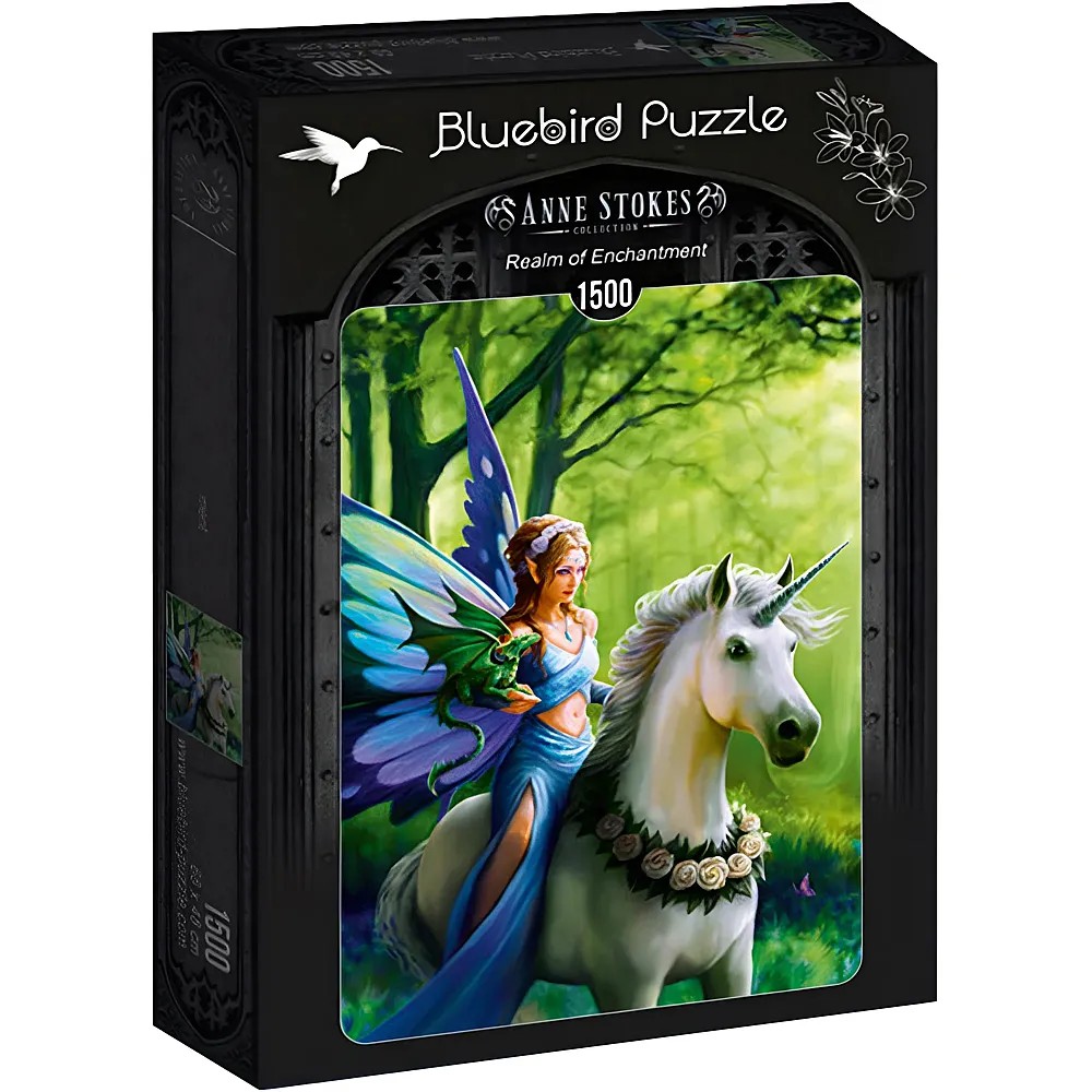 Bluebird Puzzle Anne Stokes Realm of Enchantment 1500Teile
