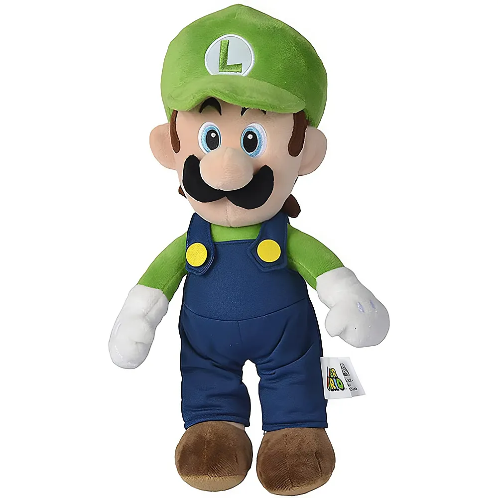Simba Plsch Super Mario Luigi 30cm