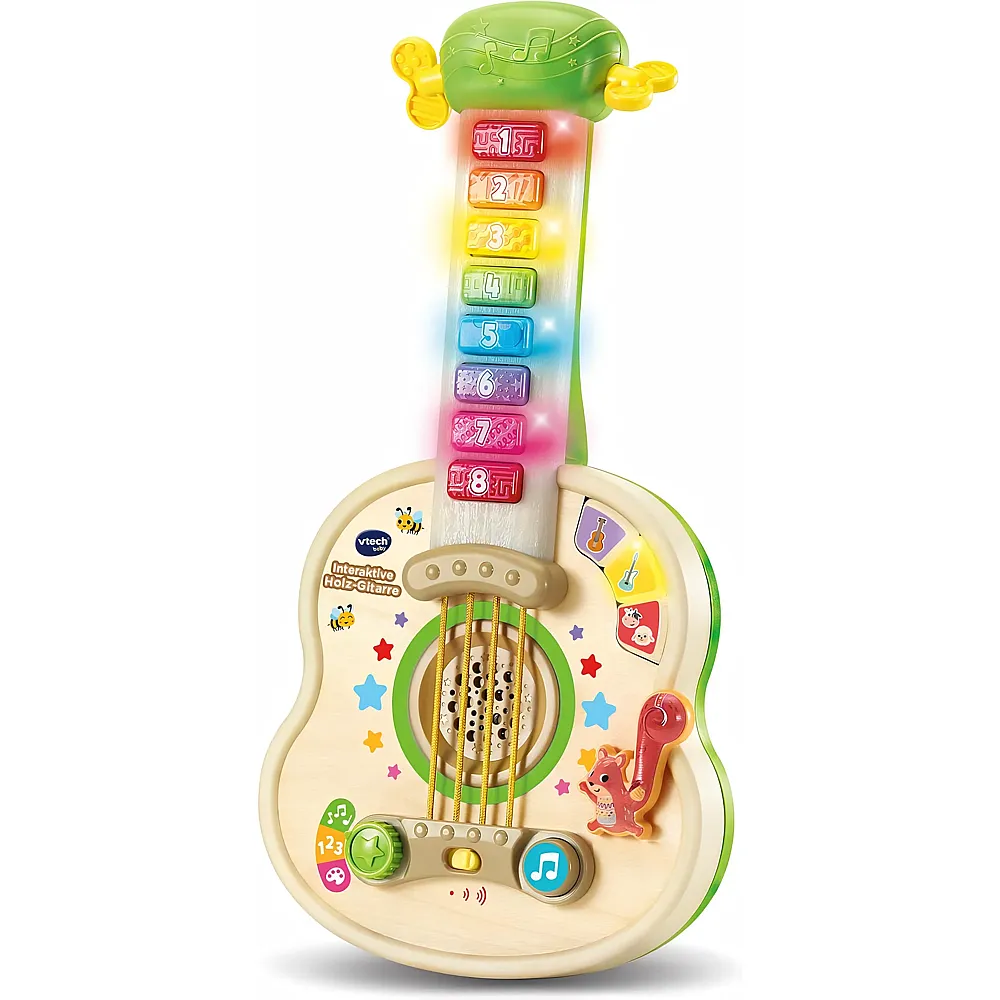 vtech Interaktive Holz-Gitarre