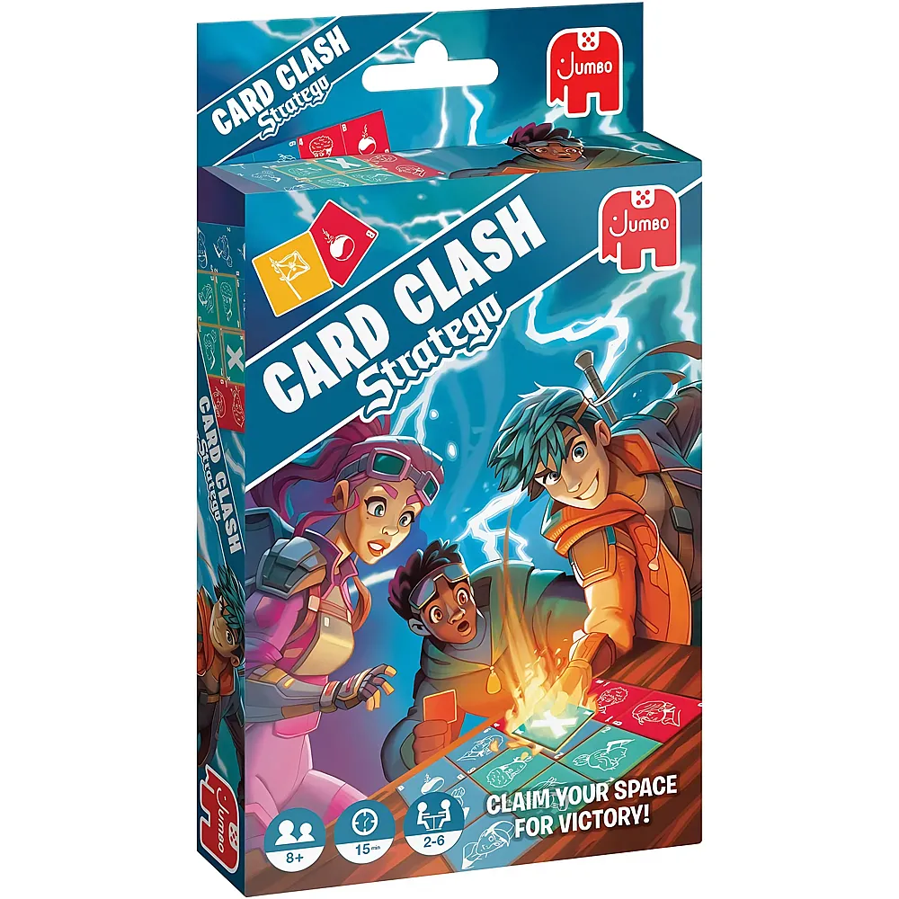 Jumbo Spiele Stratego Kartenspiel - Mehrsprachig