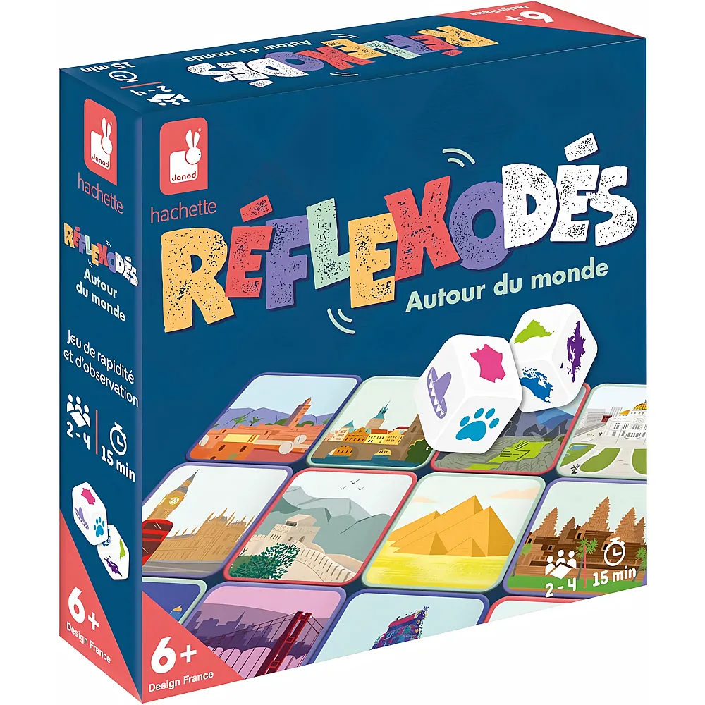 Janod Reflexodes  rund um die Welt - Franais