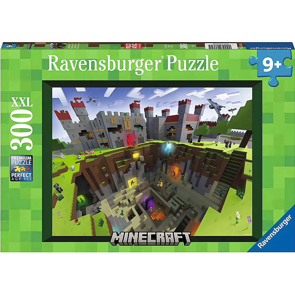 Ravensburger Puzzle Minecraft Cutaway 300XXL