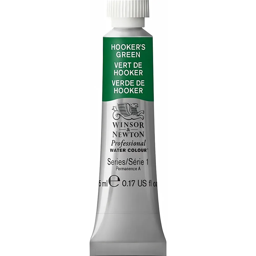 meinspielzeug - Winsor & Newton W&n Prof. Water Colour 5ml Tube Hookers Grn