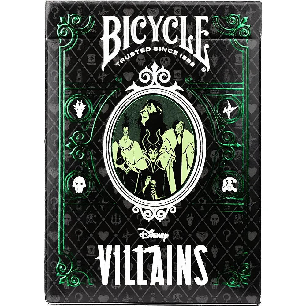 Bicycle Ultimates Vilains Violet / Vert
