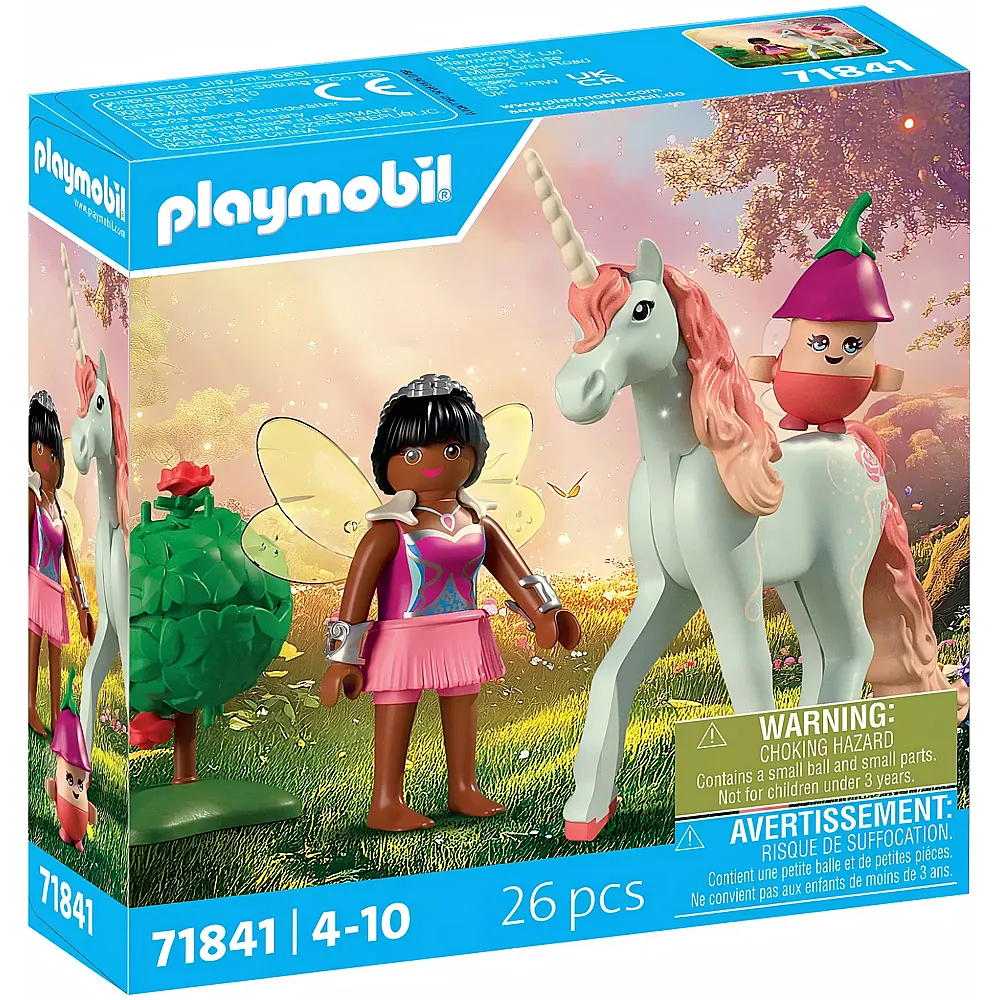 PLAYMOBIL Sammeleinhorn Himmelsrose mit Fee 71841