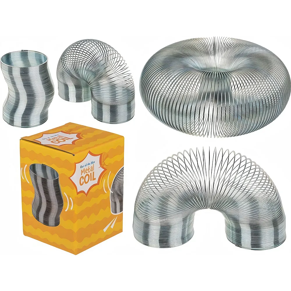 Sombo Treppenfeder L im Geschenkkarton, silber - Suche