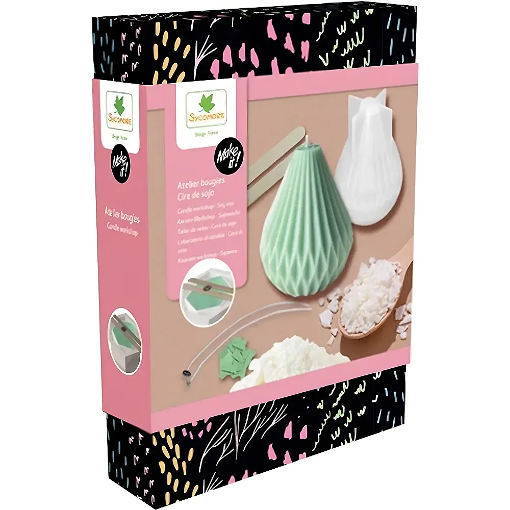 Sycomore Make IT Bougies Cire DE Soja 1 fr-de-it