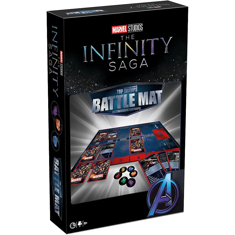 Winning Moves Top Trumps Avengers Battle Mat Marvel - Das strategische Kartenspiel DE