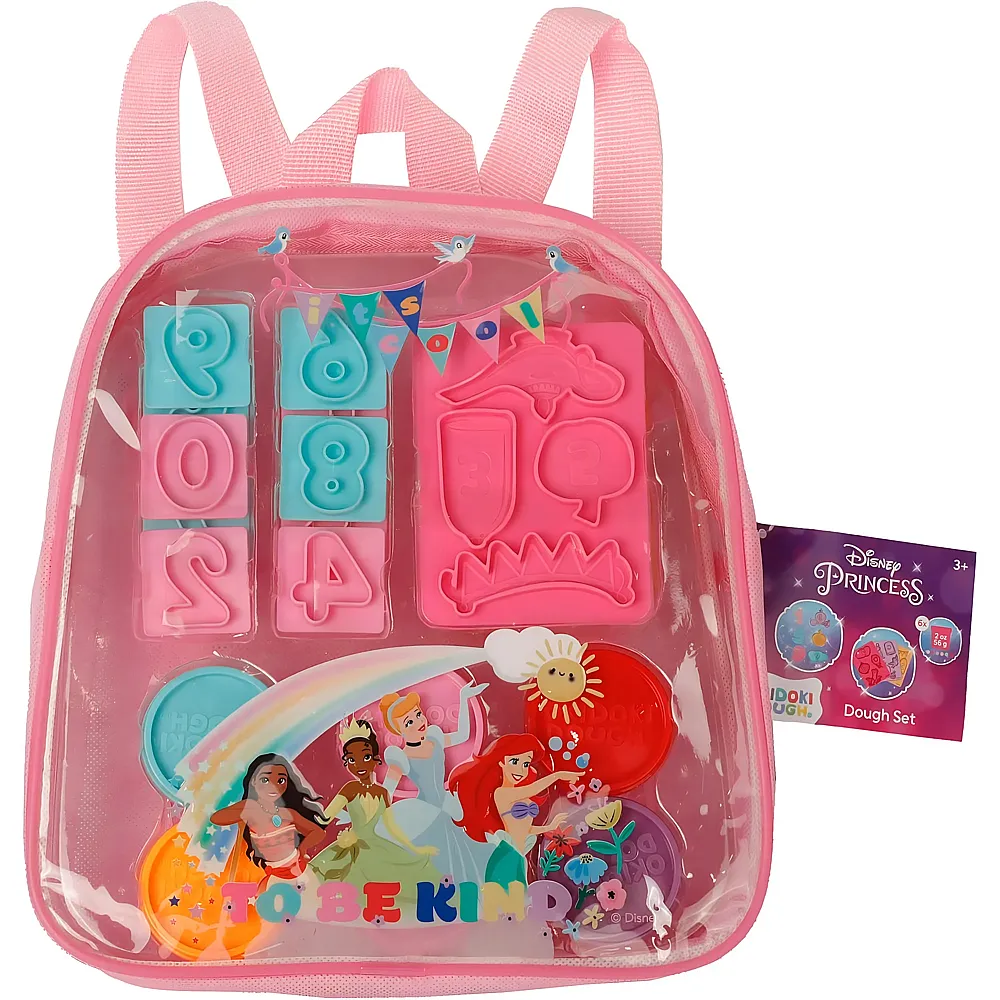Canenco Disney Prinses Clay Set in Rucksackfiguren