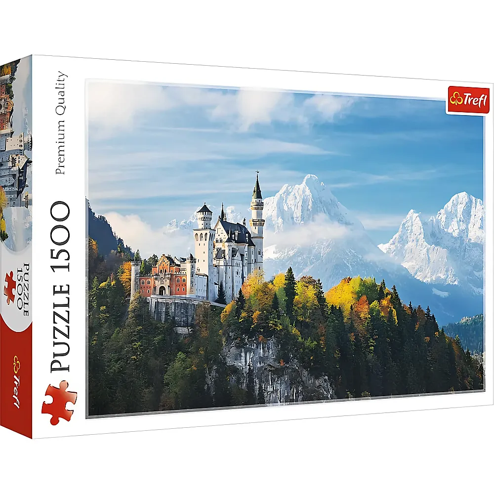 Trefl Puzzle Schloss Neuschwanstein - 1500 Teile