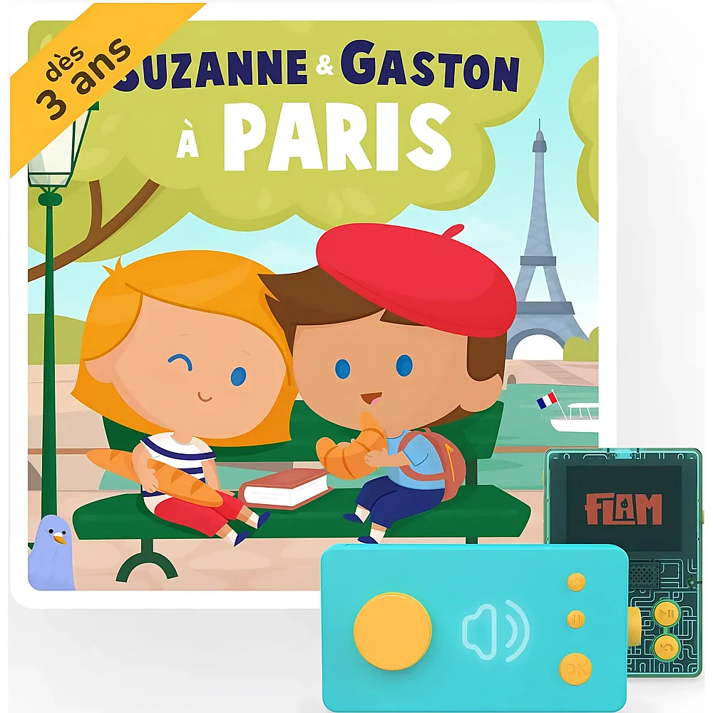 Lunii Album Audio Interactif Suzanne et Gaston A Paris FR