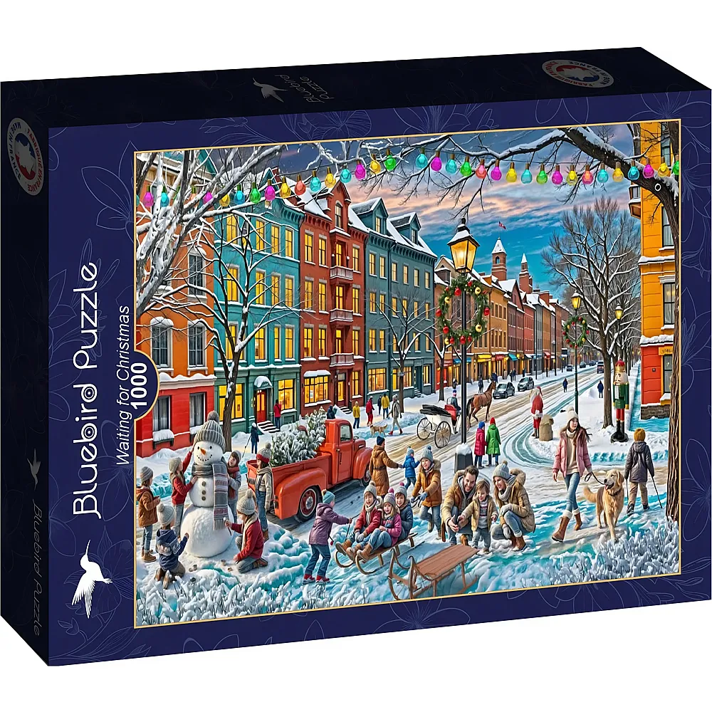 Bluebird Puzzle Warten auf Weihnachten 1000Teile
