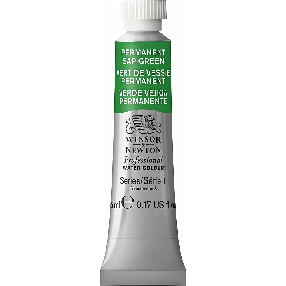 meinspielzeug - Winsor & Newton W&n Prof. Water Colour 5ml Tube Permanentsaftgrn