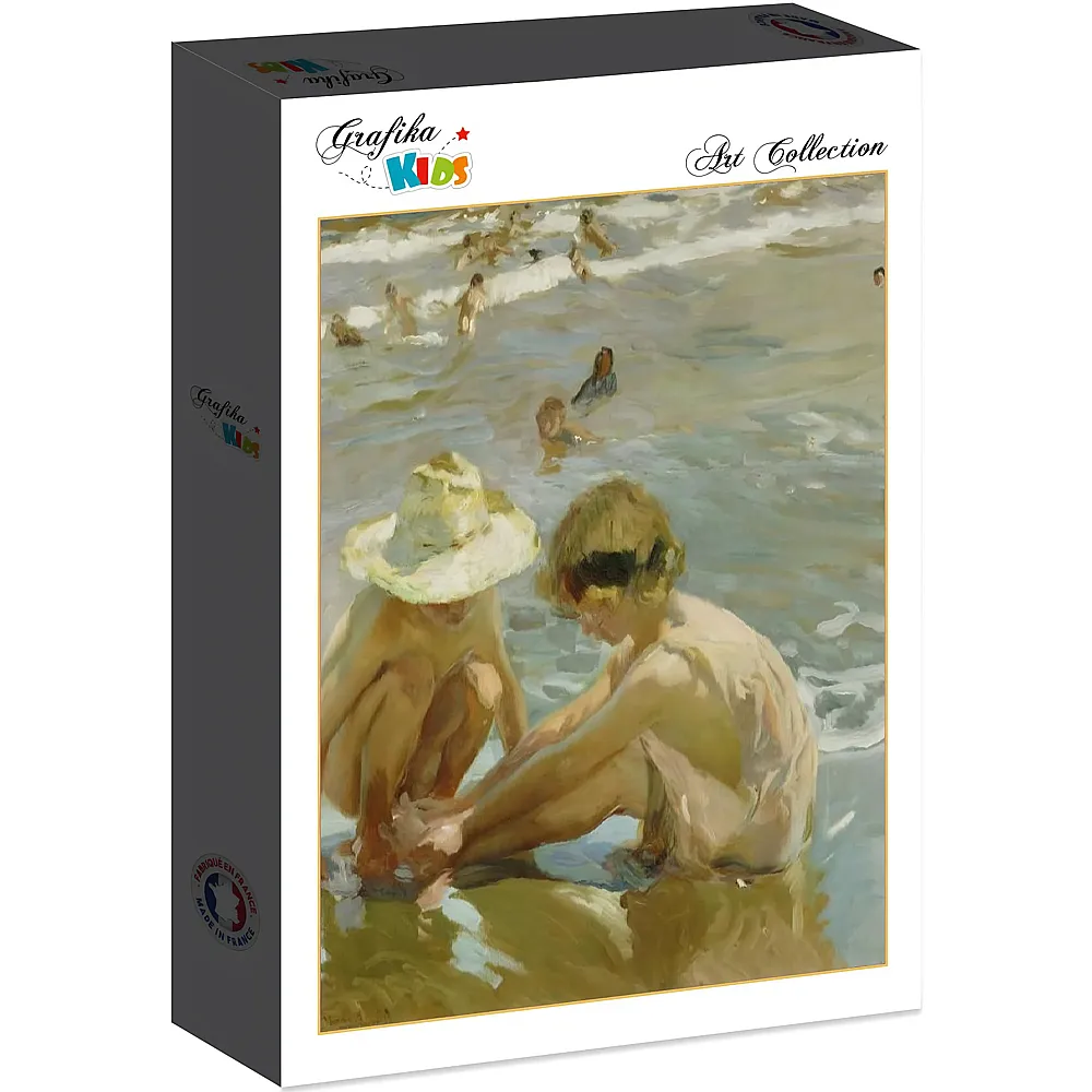 Grafika Puzzle Art Collection Joaquin Sorolla y Bastida The Wounded Foot, 1909 - 12 Teile