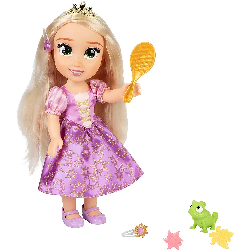 Jakks Pacific Disney Princess Rapunzel Puppe mit Sound - 35 cm