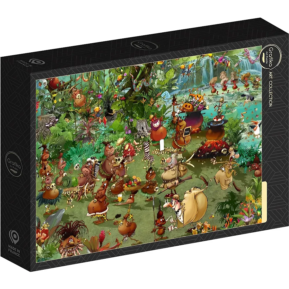 Grafika Puzzle Art Collection Safari Tribal - 1500 Teile