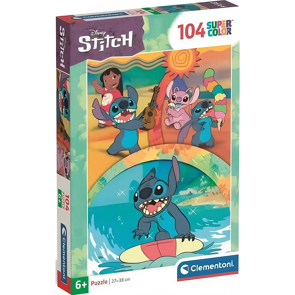 Clementoni Puzzle Lilo & Stitch Stitch 104Teile