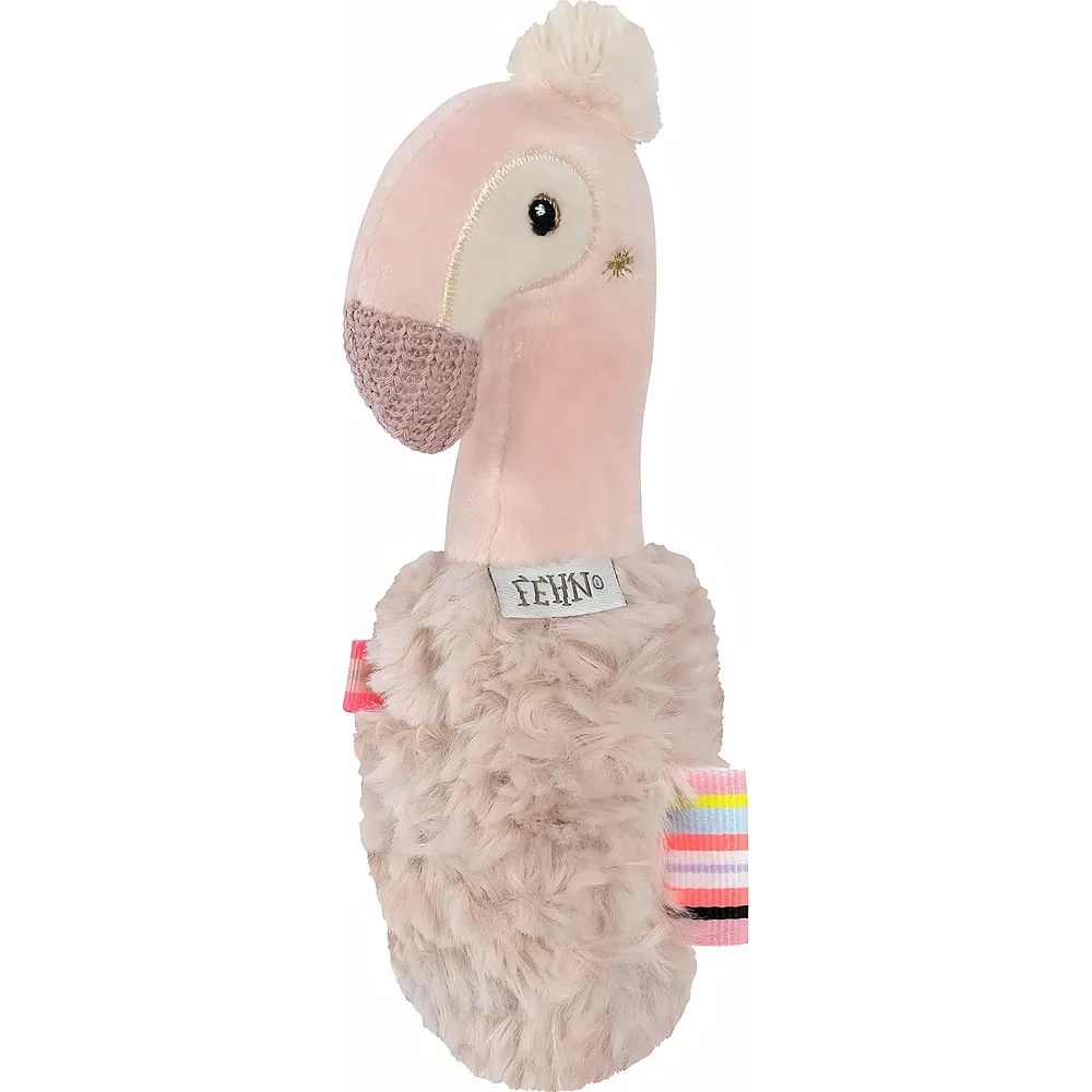 meinspielzeug - Fehn Stabgreifling Flamingo 16cm | Greiflinge