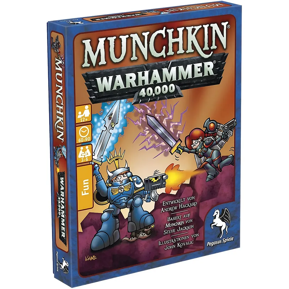 Pegasus Spiele Munchkin Warhammer 40.000 - Deutsch